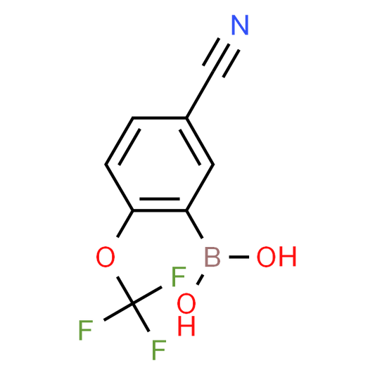 (5-Cyano-2-(trifluoromethoxy)phenyl)boronic acid