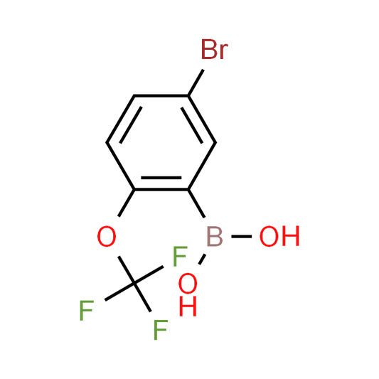 (5-Bromo-2-(trifluoromethoxy)phenyl)boronic acid