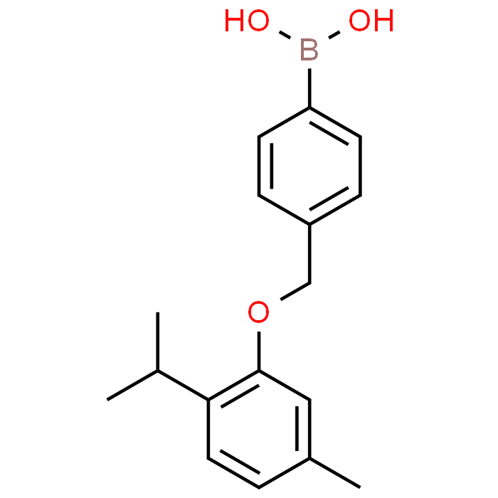 (4-((2-Isopropyl-5-methylphenoxy)methyl)phenyl)boronic acid