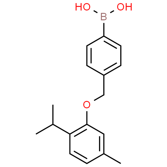 (4-((2-Isopropyl-5-methylphenoxy)methyl)phenyl)boronic acid