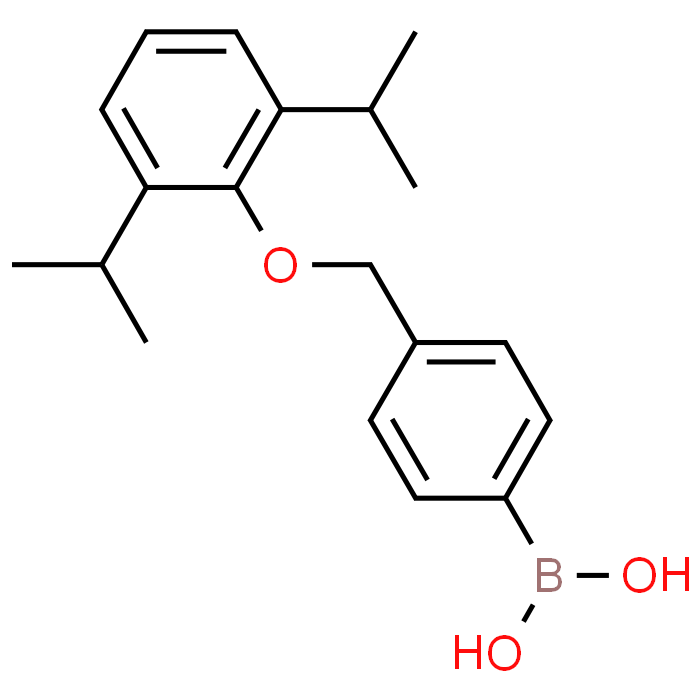 (4-((2,6-Diisopropylphenoxy)methyl)phenyl)boronic acid