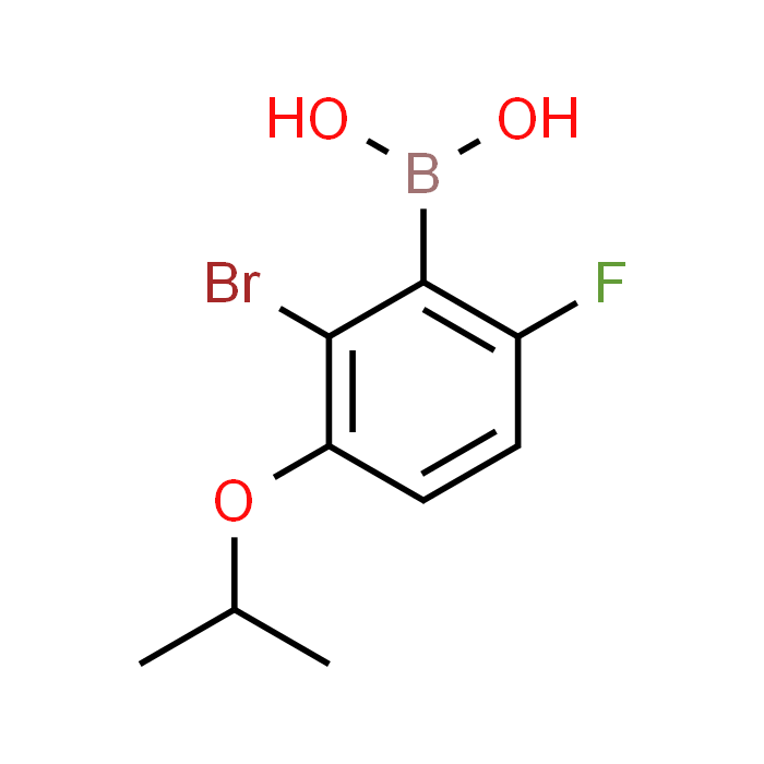 (2-Bromo-6-fluoro-3-isopropoxyphenyl)boronic acid