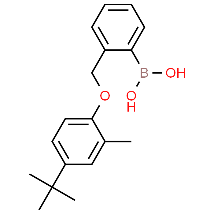 (2-((4-(tert-Butyl)-2-methylphenoxy)methyl)phenyl)boronic acid