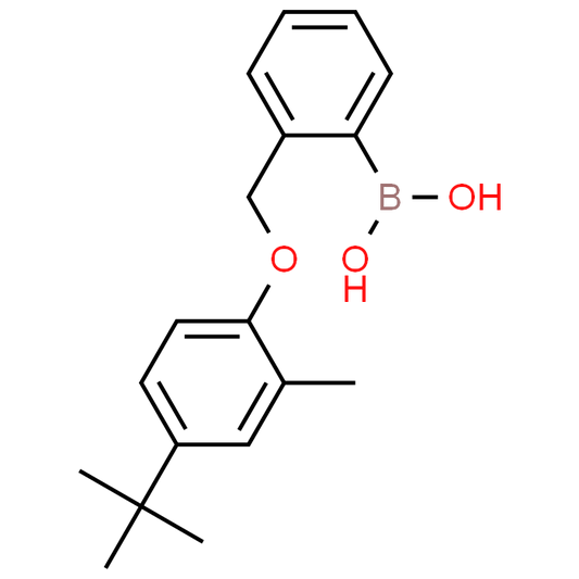 (2-((4-(tert-Butyl)-2-methylphenoxy)methyl)phenyl)boronic acid