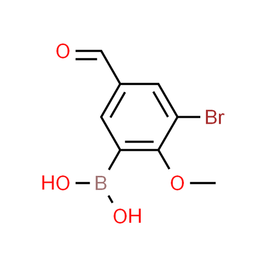 (3-Bromo-5-formyl-2-methoxyphenyl)boronic acid