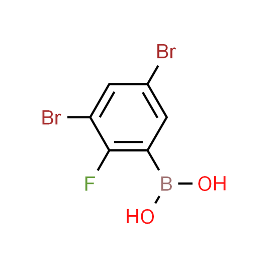 (3,5-Dibromo-2-fluorophenyl)boronic acid