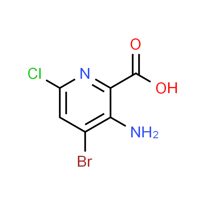 3-Amino-4-bromo-6-chloropicolinic acid