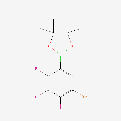 2-(5-Bromo-2,3,4-trifluorophenyl)-4,4,5,5-tetramethyl-1,3,2-dioxaborolane