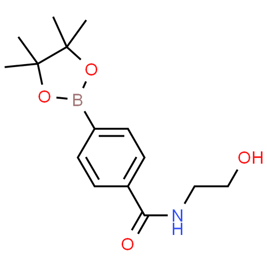 N-(2-Hydroxyethyl)-4-(4,4,5,5-tetramethyl-1,3,2-dioxaborolan-2-yl)benzamide