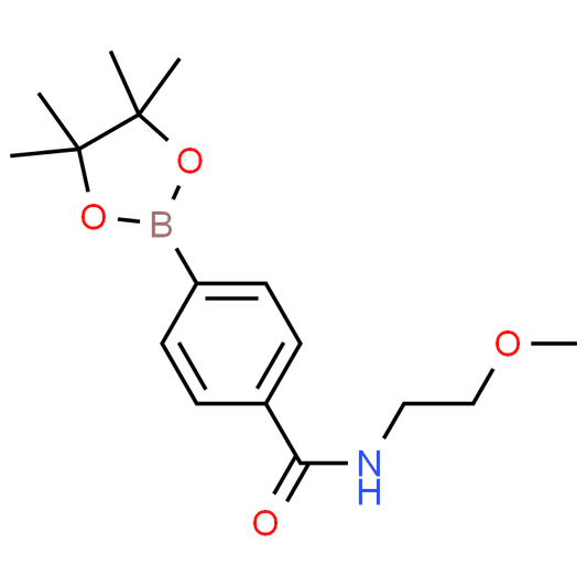 N-(2-Methoxyethyl)-4-(4,4,5,5-tetramethyl-1,3,2-dioxaborolan-2-yl)benzamide
