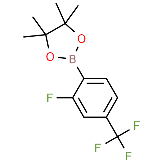 2-(2-Fluoro-4-(trifluoromethyl)phenyl)-4,4,5,5-tetramethyl-1,3,2-dioxaborolane