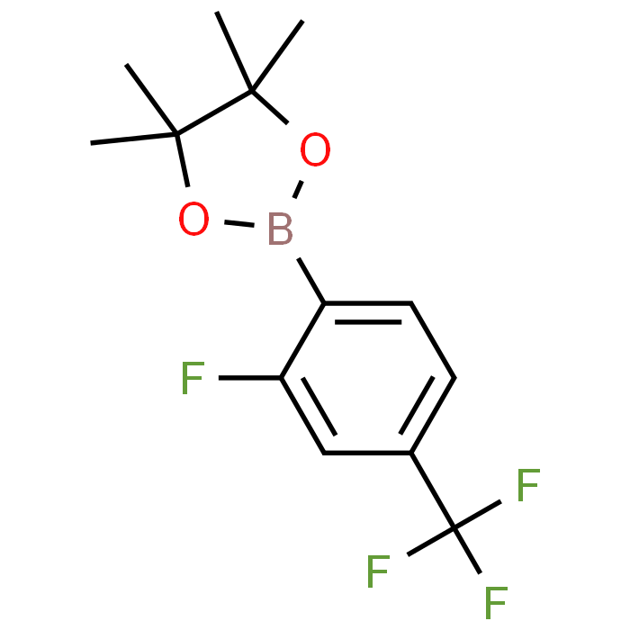 2-(2-Fluoro-4-(trifluoromethyl)phenyl)-4,4,5,5-tetramethyl-1,3,2-dioxaborolane