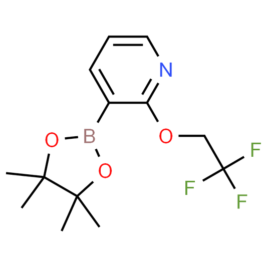 3-(4,4,5,5-Tetramethyl-1,3,2-dioxaborolan-2-yl)-2-(2,2,2-trifluoroethoxy)pyridine