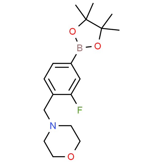 4-(2-Fluoro-4-(4,4,5,5-tetramethyl-1,3,2-dioxaborolan-2-yl)benzyl)morpholine