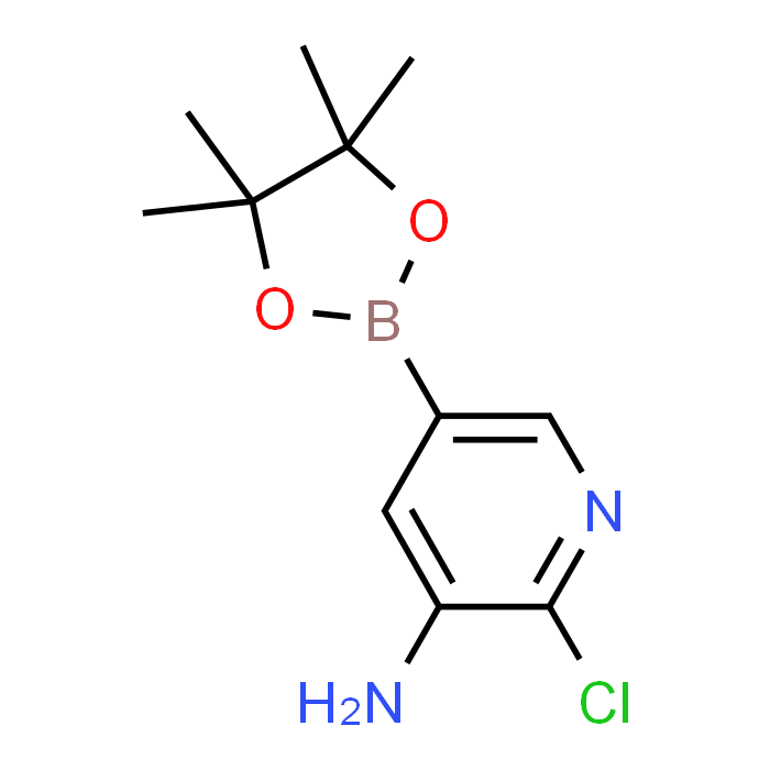 2-Chloro-5-(4,4,5,5-tetramethyl-1,3,2-dioxaborolan-2-yl)pyridin-3-amine