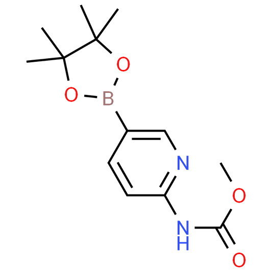 2-Methoxycarbonylaminopyridine-5-boronic acid, pinacol ester