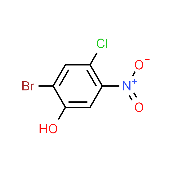 2-Bromo-4-chloro-5-nitrophenol