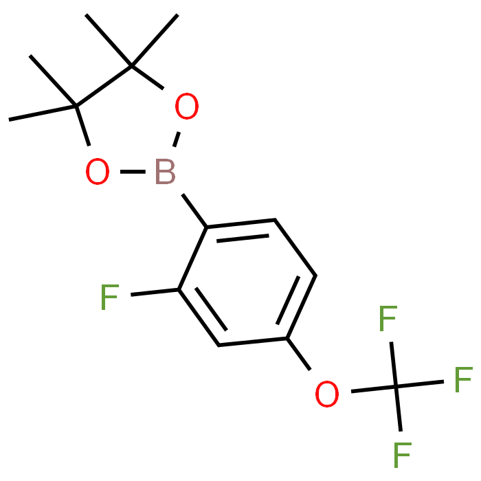 2-(2-Fluoro-4-(trifluoromethoxy)phenyl)-4,4,5,5-tetramethyl-1,3,2-dioxaborolane