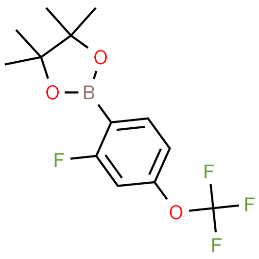 2-(2-Fluoro-4-(trifluoromethoxy)phenyl)-4,4,5,5-tetramethyl-1,3,2-dioxaborolane