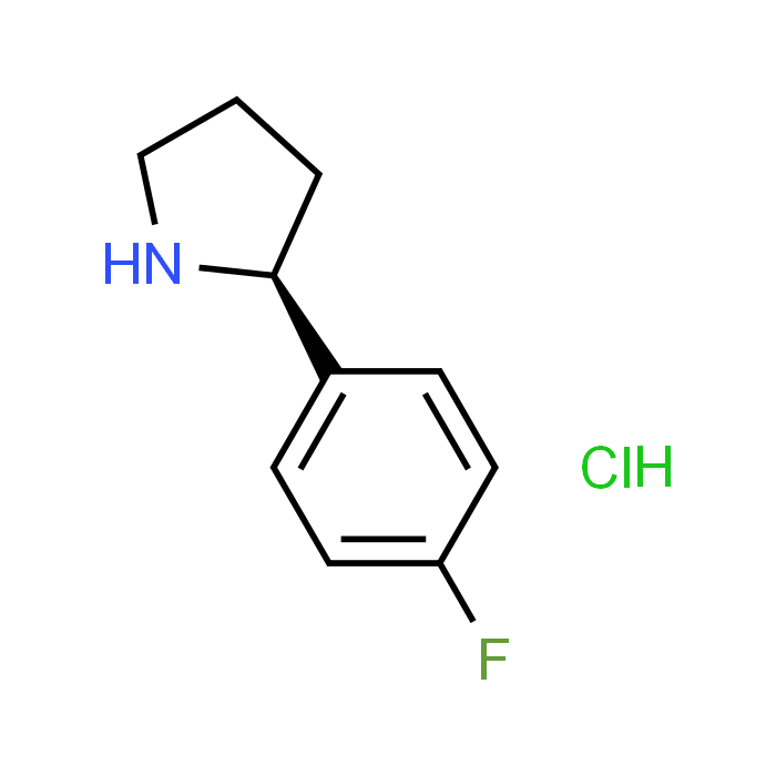 (S)-2-(4-Fluorophenyl)pyrrolidine hydrochloride