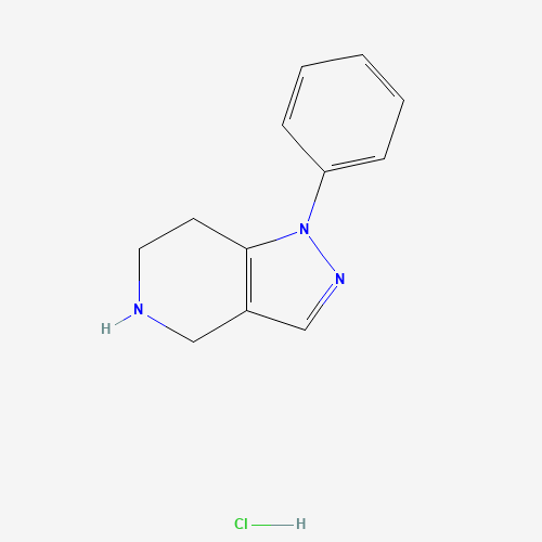 1-Phenyl-4,5,6,7-tetrahydro-1H-pyrazolo[4,3-c]pyridine hydrochloride