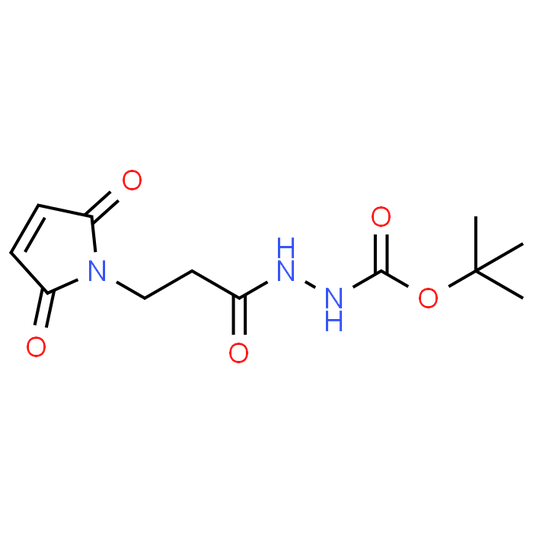 tert-Butyl 2-(3-(2,5-dioxo-2,5-dihydro-1H-pyrrol-1-yl)propanoyl)hydrazinecarboxylate
