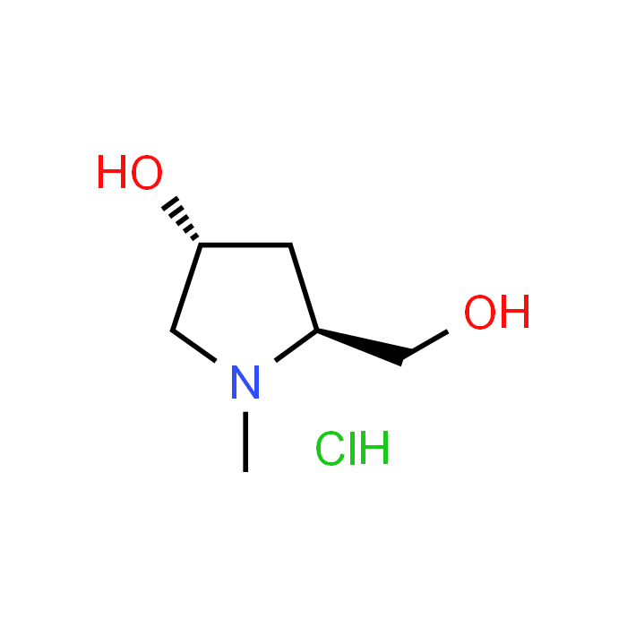 (3R,5S)-5-(Hydroxymethyl)-1-methylpyrrolidin-3-ol hydrochloride