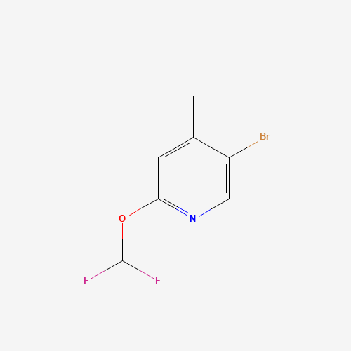 5-Bromo-2-(difluoromethoxy)-4-methylpyridine