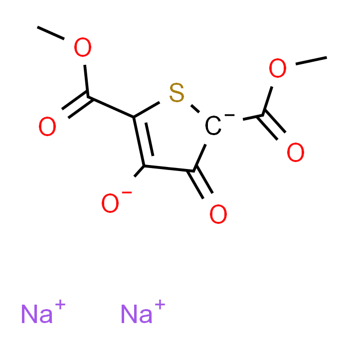 Dimethyl 3,4-dihydroxythiophene-2,5-dicarboxylate, disodium salt