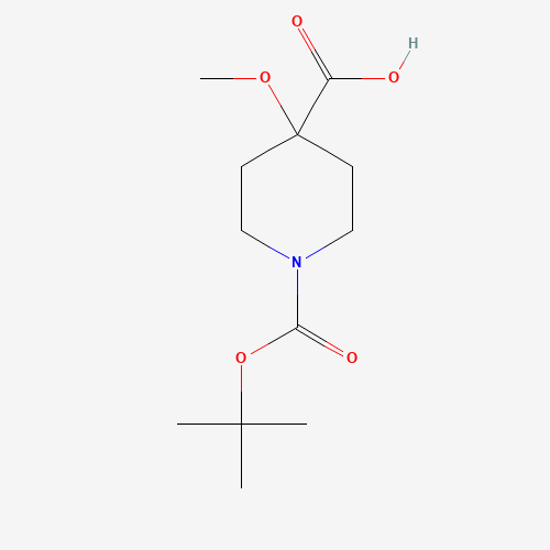 1-(tert-Butoxycarbonyl)-4-methoxypiperidine-4-carboxylic acid
