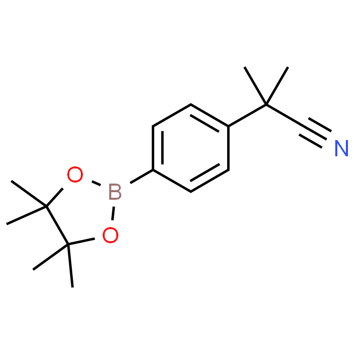 2-Methyl-2-(4-(4,4,5,5-tetramethyl-1,3,2-dioxaborolan-2-yl)phenyl)propanenitrile