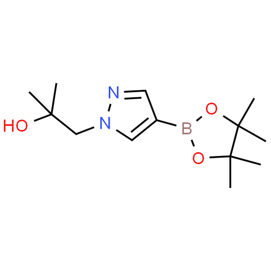 2-Methyl-1-(4-(4,4,5,5-tetramethyl-1,3,2-dioxaborolan-2-yl)-1H-pyrazol-1-yl)propan-2-ol