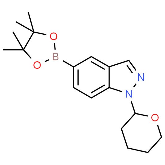 1-(Tetrahydro-2H-pyran-2-yl)-5-(4,4,5,5-tetramethyl-1,3,2-dioxaborolan-2-yl)-1H-indazole