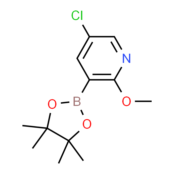 5-Chloro-2-methoxy-3-(4,4,5,5-tetramethyl-1,3,2-dioxaborolan-2-yl)pyridine