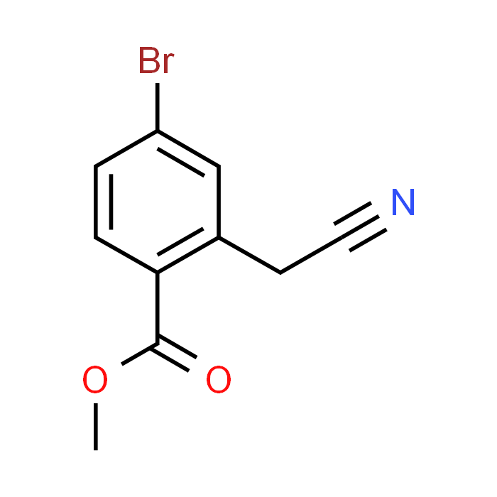 Methyl 4-bromo-2-(cyanomethyl)benzoate