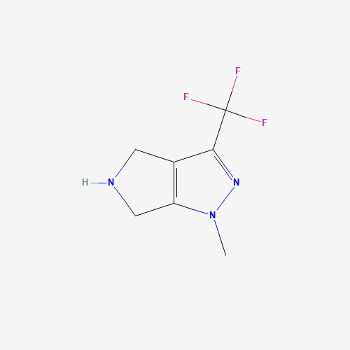 1-Methyl-3-(trifluoromethyl)-1,4,5,6-tetrahydropyrrolo[3,4-c]pyrazole