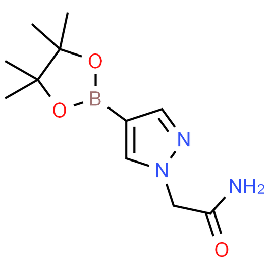 2-(4-(4,4,5,5-Tetramethyl-1,3,2-dioxaborolan-2-yl)-1H-pyrazol-1-yl)acetamide