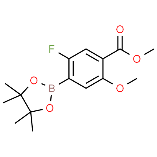 Methyl 5-fluoro-2-methoxy-4-(4,4,5,5-tetramethyl-1,3,2-dioxaborolan-2-yl)benzoate