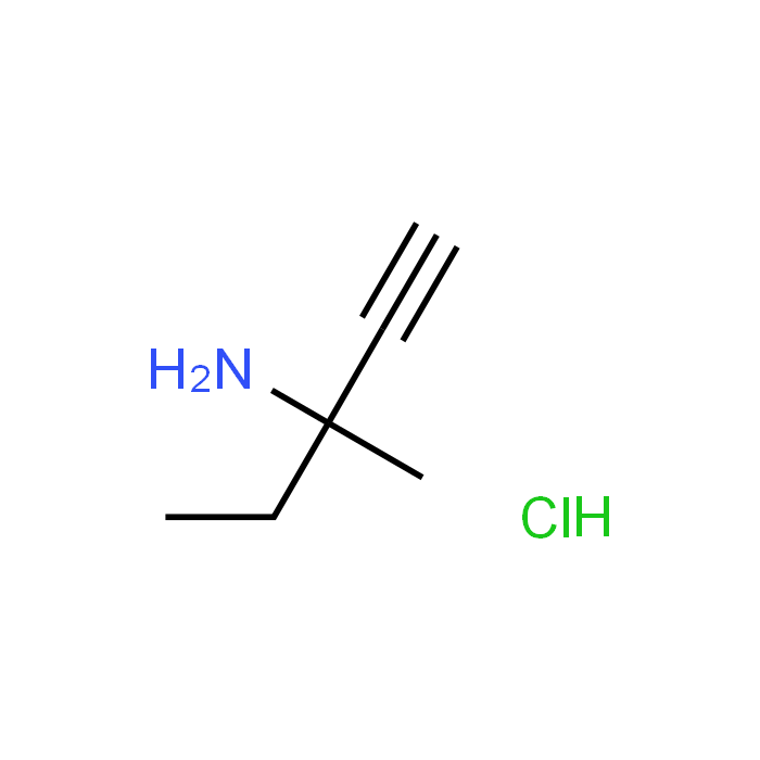 3-Methylpent-1-yn-3-amine hydrochloride
