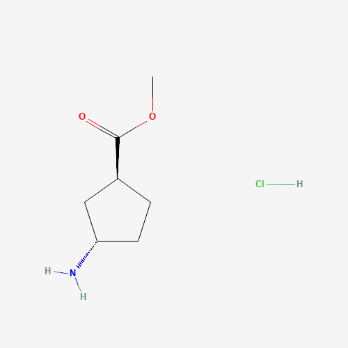 (1S,3S)-Methyl 3-aminocyclopentanecarboxylate hydrochloride