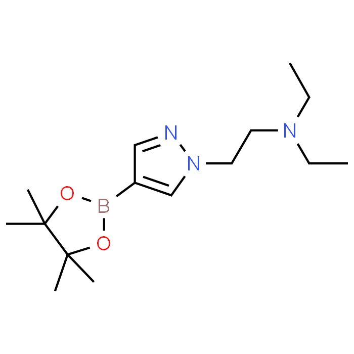 N,N-Diethyl-2-(4-(4,4,5,5-tetramethyl-1,3,2-dioxaborolan-2-yl)-1H-pyrazol-1-yl)ethanamine