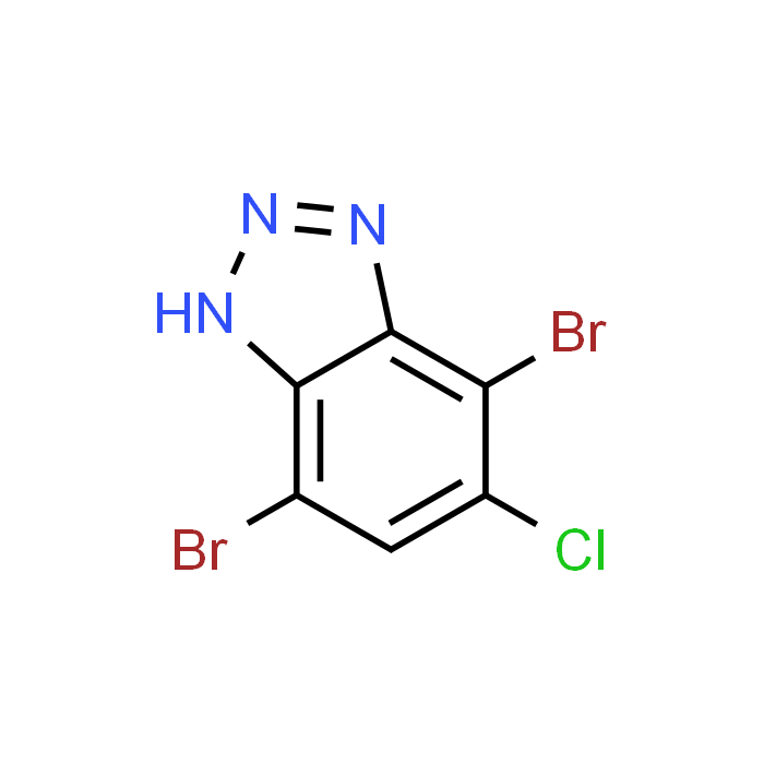 4,7-Dibromo-6-chloro-1H-benzo[d][1,2,3]triazole