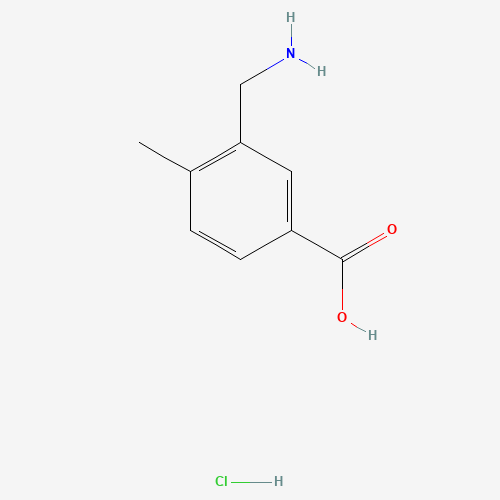 3-(Aminomethyl)-4-methylbenzoic acid hydrochloride