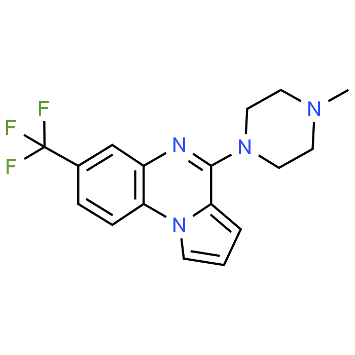 4-(4-Methylpiperazin-1-yl)-7-(trifluoromethyl)pyrrolo[1,2-a]quinoxaline