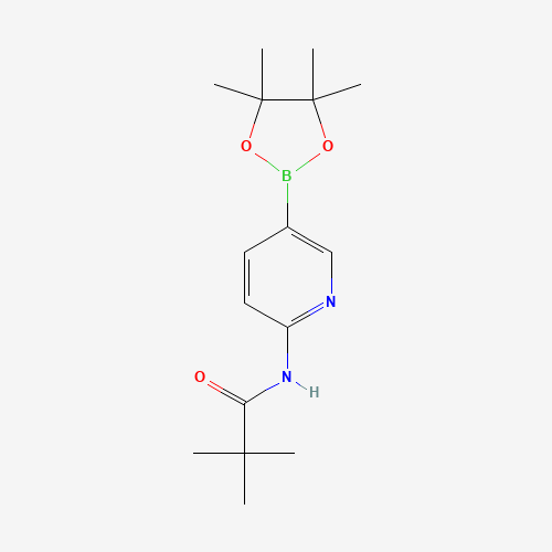 N-(5-(4,4,5,5-Tetramethyl-1,3,2-dioxaborolan-2-yl)pyridin-2-yl)pivalamide