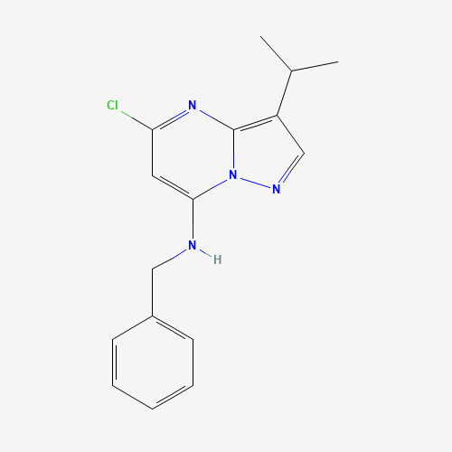 N-Benzyl-5-chloro-3-isopropylpyrazolo[1,5-a]pyrimidin-7-amine
