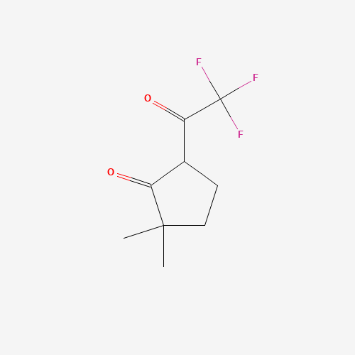 2,2-Dimethyl-5-(trifluoroacetyl)cyclopentan-1-one
