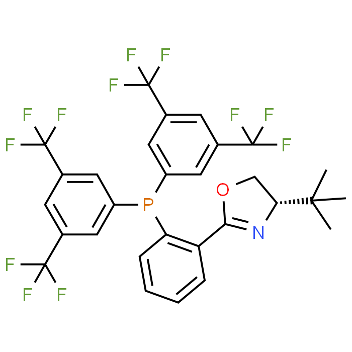 (S)-2-(2-(Bis(3,5-bis(trifluoromethyl)phenyl)phosphino)phenyl)-4-(tert-butyl)-4,5-dihydrooxazole