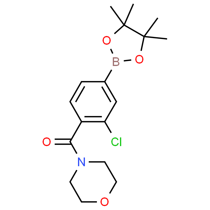 (2-Chloro-4-(4,4,5,5-tetramethyl-1,3,2-dioxaborolan-2-yl)phenyl)(morpholino)methanone