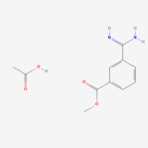 Methyl 3-carbamimidoylbenzoate acetate